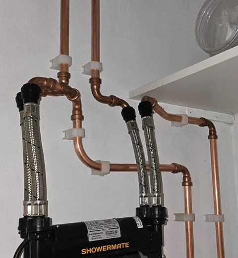 Pipe soldering